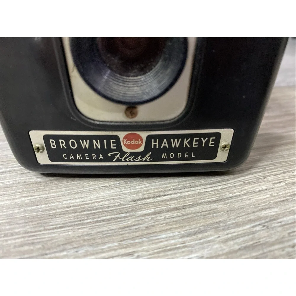 Kodak Brownie Hawkeye Flash Model Camera Unisex OS Black Vintage Box Bakelite